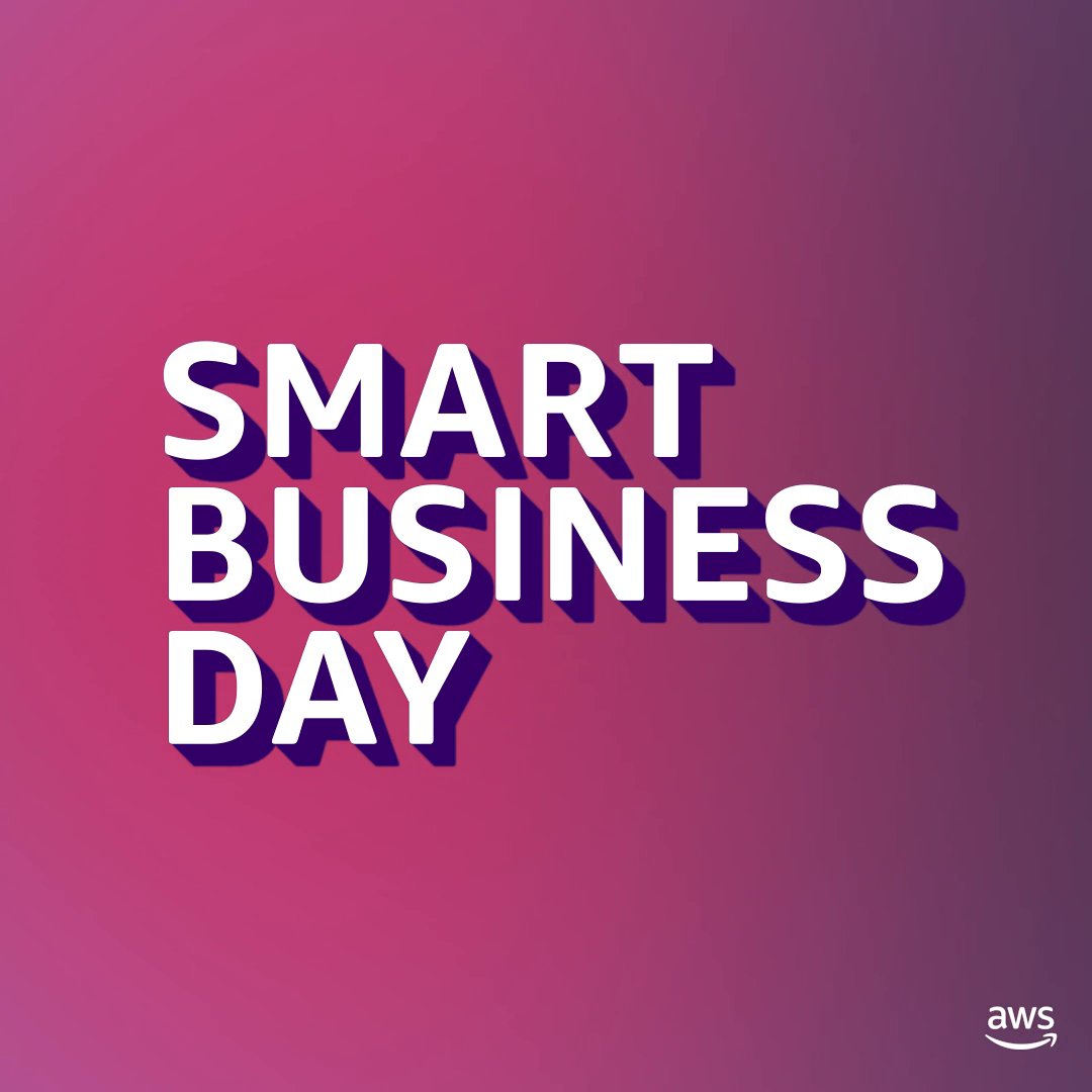 #AWSSmartBusinessDay 2023 is almost here! ☁️🤝🗓️ Learn from peers who have successfully navigated business challenges by leveraging #AWS to modernize, optimize, and monetize their business. Register now.👉