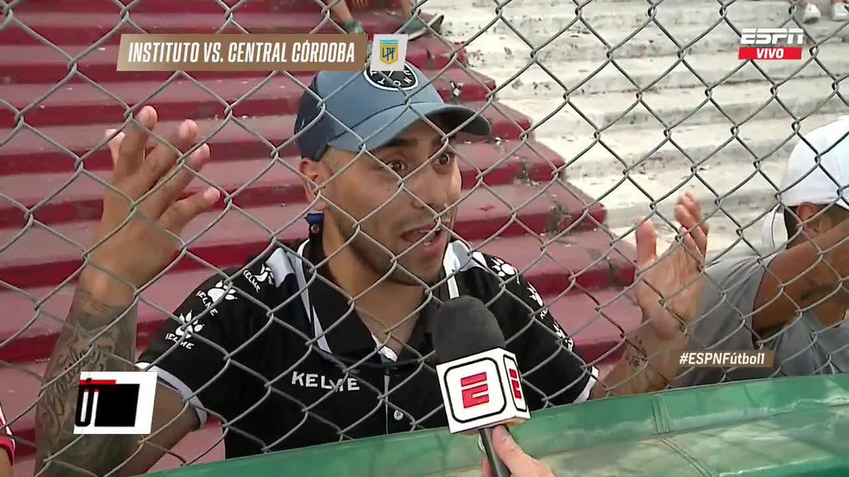 “¿Qué te hacés el Gary Bale?”, de un hincha de Instituto a Facundo Castelli de Central Córdoba. Momentazo made in The Product. 🥲🇦🇷