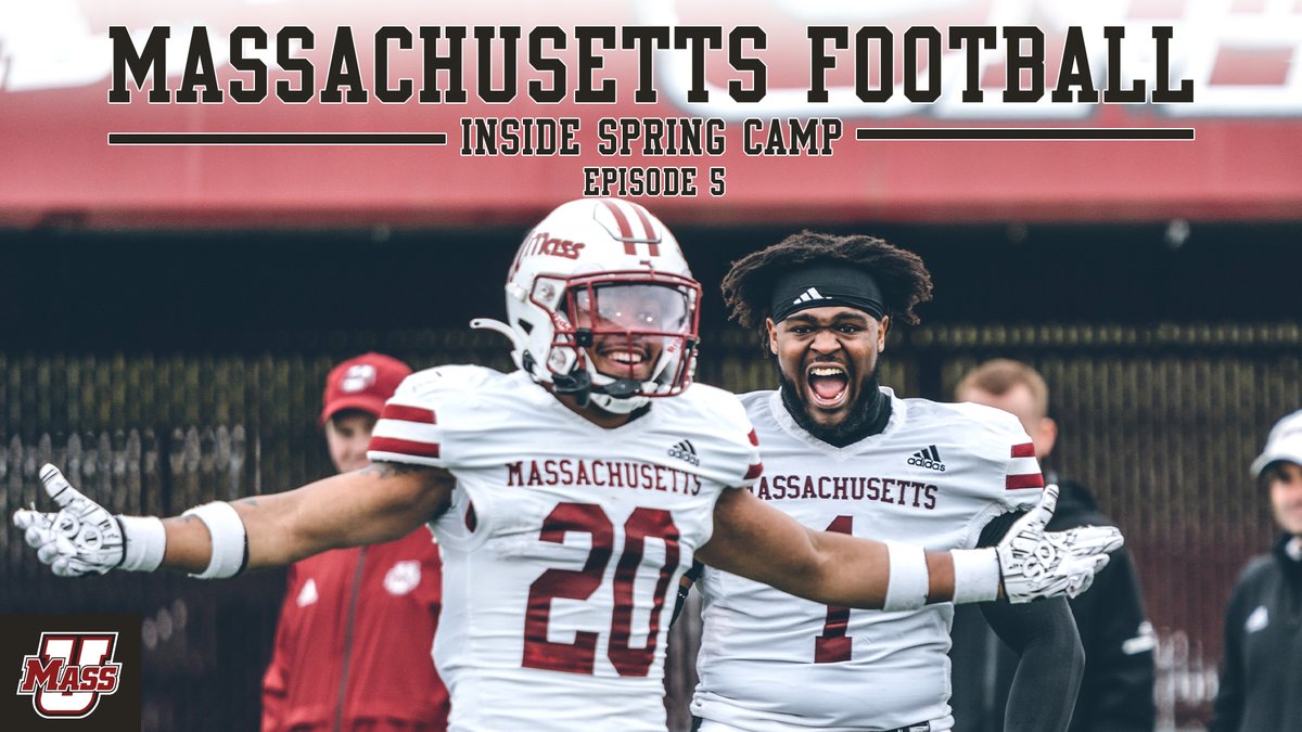 🎥 Massachusetts Football: Inside Spring Camp - Episode 5 #Flagship 🚩