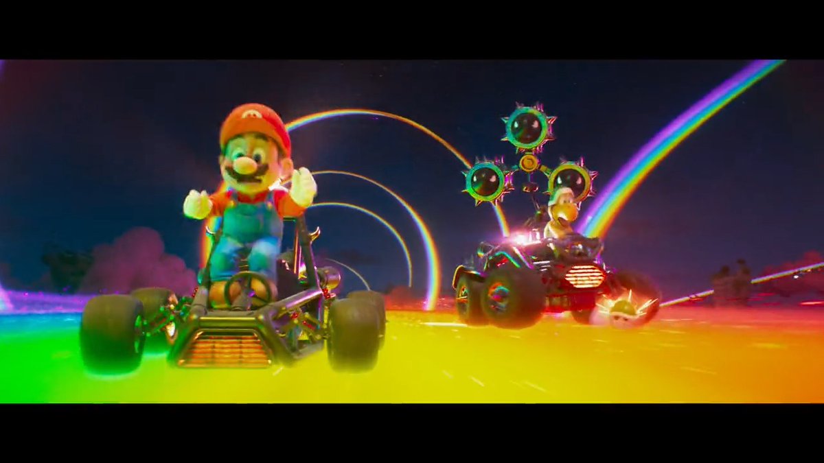 #SuperMarioMovie hits like a green shell! Now playing only in theaters.