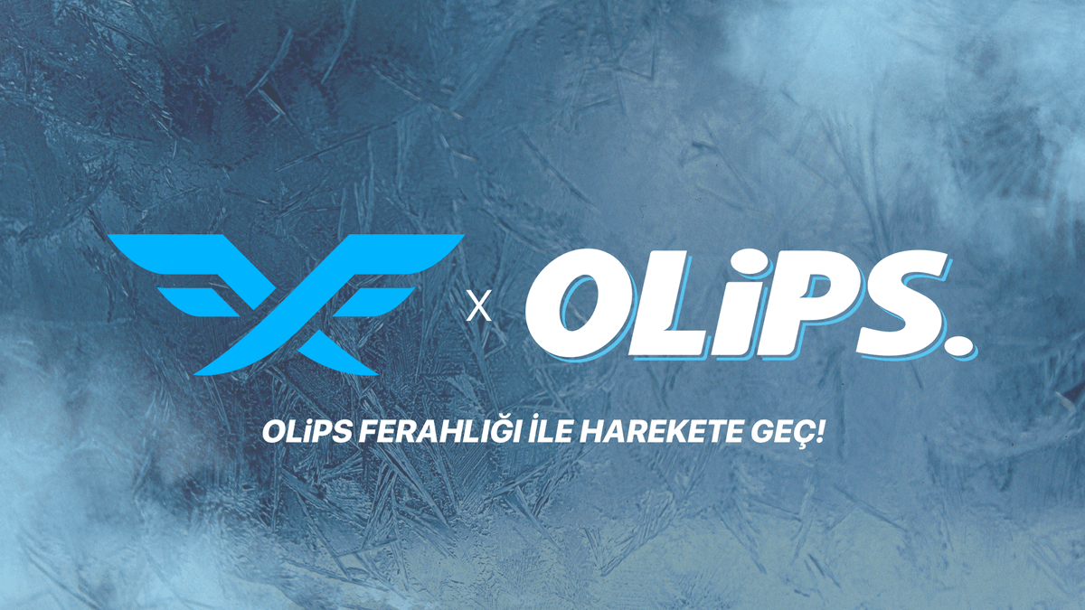 Ferahlatan Olips nefesi ile Harekete Geç!👊 Yeni sponsorumuz Olips'in ferahlatan serinliği ile Fire Flux'ın ateşi birleşiyor. Yeni zaferlere Olips ile hazır olun! #OlipsFerahlığı #Olips #FireFlux