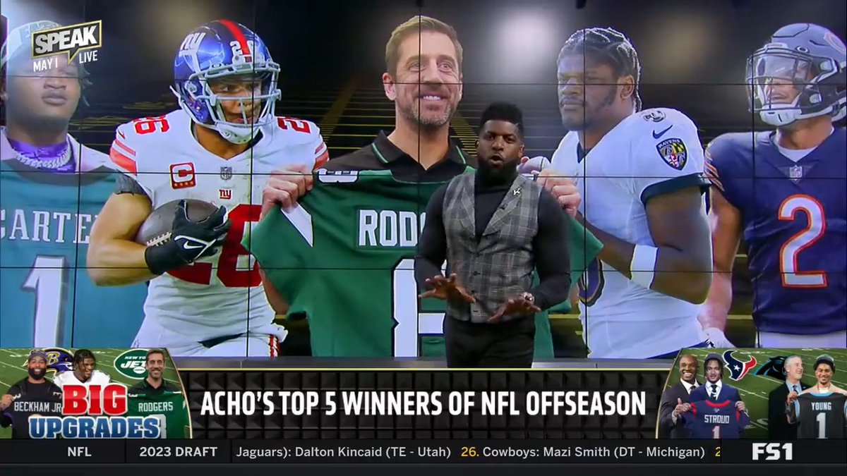 Top 5 winners of the NFL offseason: 5: Eagles 4: Dolphins 3: Texans 2: Jets 1: Ravens Reply with your list, or retweet if I got it right! ✍🏾👇🏾