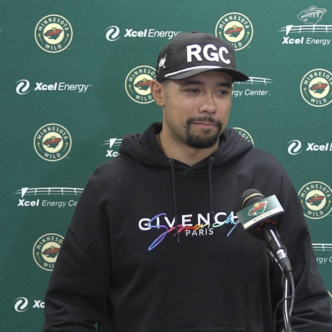 "I love Minny" 🗣 Dumba's heartfelt message to Minnesota, the community and the relationships he's made. #mnwild