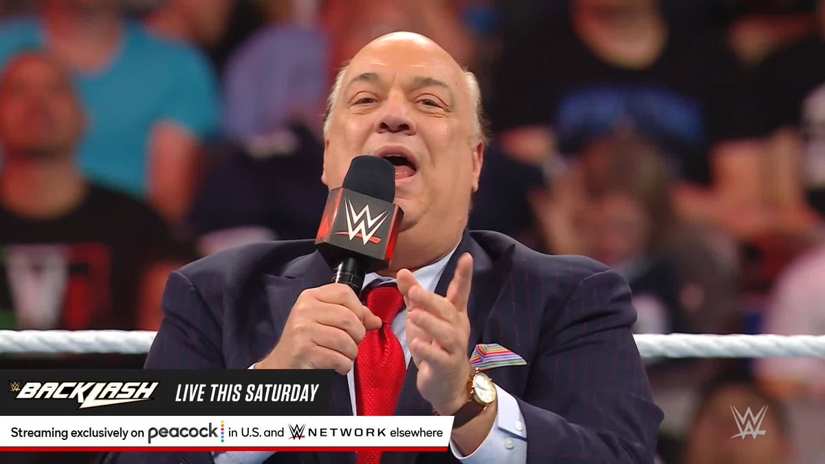 Should Roman Reigns have an opportunity to become the new WWE World Heavyweight Champion? Paul Heyman believes so! #WWERaw