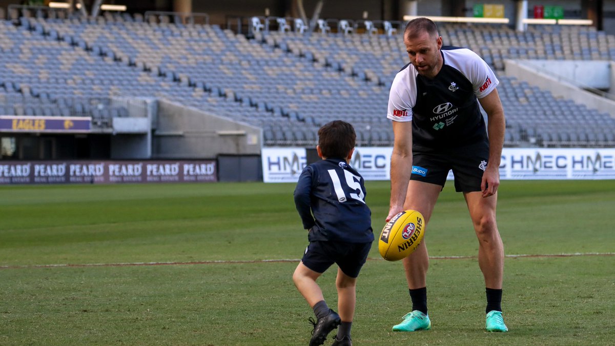 When we run out onto Marvel Stadium this Friday night, no player will receive more adulation than 150-gamer Sam Docherty. But it was what Doc did in the lead-up to game No.149, reuniting with Noah in WA, that was a true mark of our milestone man. 💙💙💙