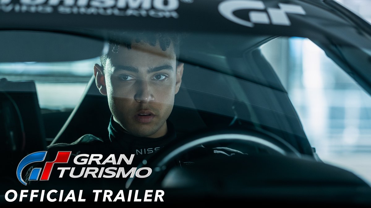 From GAMER to RACER. #GranTurismoMovie is based on the incredible true story. 🏁 Exclusively in theaters August. Watch the trailer now.