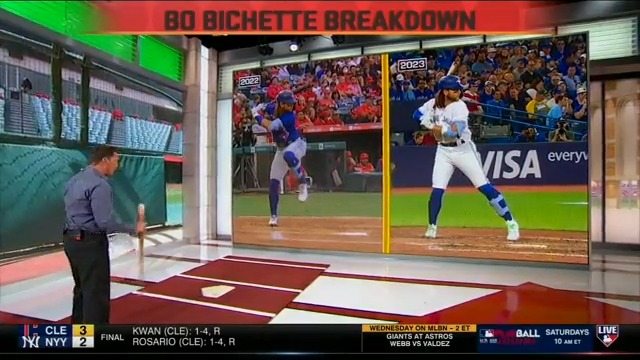 Bo Bichette is the complete package as a hitter. Mark DeRosa walks us through the many ways the Toronto Blue Jays star can beat you at the plate after going 5-for-5 yesterday.