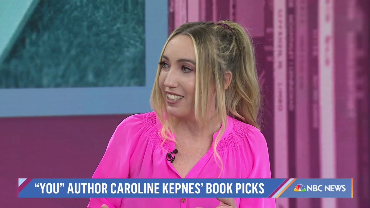 The author of the popular "You" book series which has been adapted to a Netflix series, Caroline Kepnes, shares her book picks for the month of May.