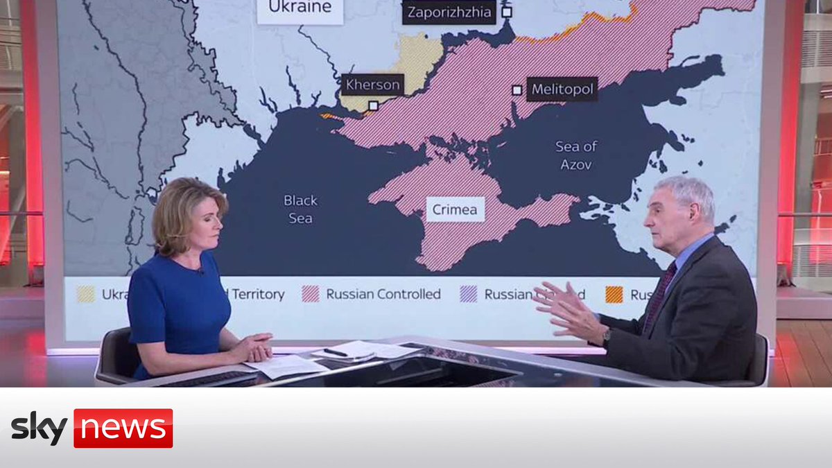 How is Russia preparing for new offensive? Defence analyst Professor Michael Clarke says Russia has "stopped pushing on so many areas" Read more: