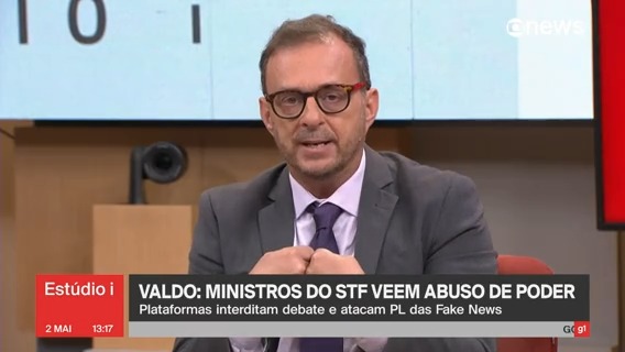 . Octavio Guedes analisa 'editorial' do Google sobre PL da Fake News: Se querem agir como imprensa, precisa ter o ônus e o bônus ➡ Assista ao Estúdio i com Andréia Sadi 📺: #GloboNews #Estúdioi