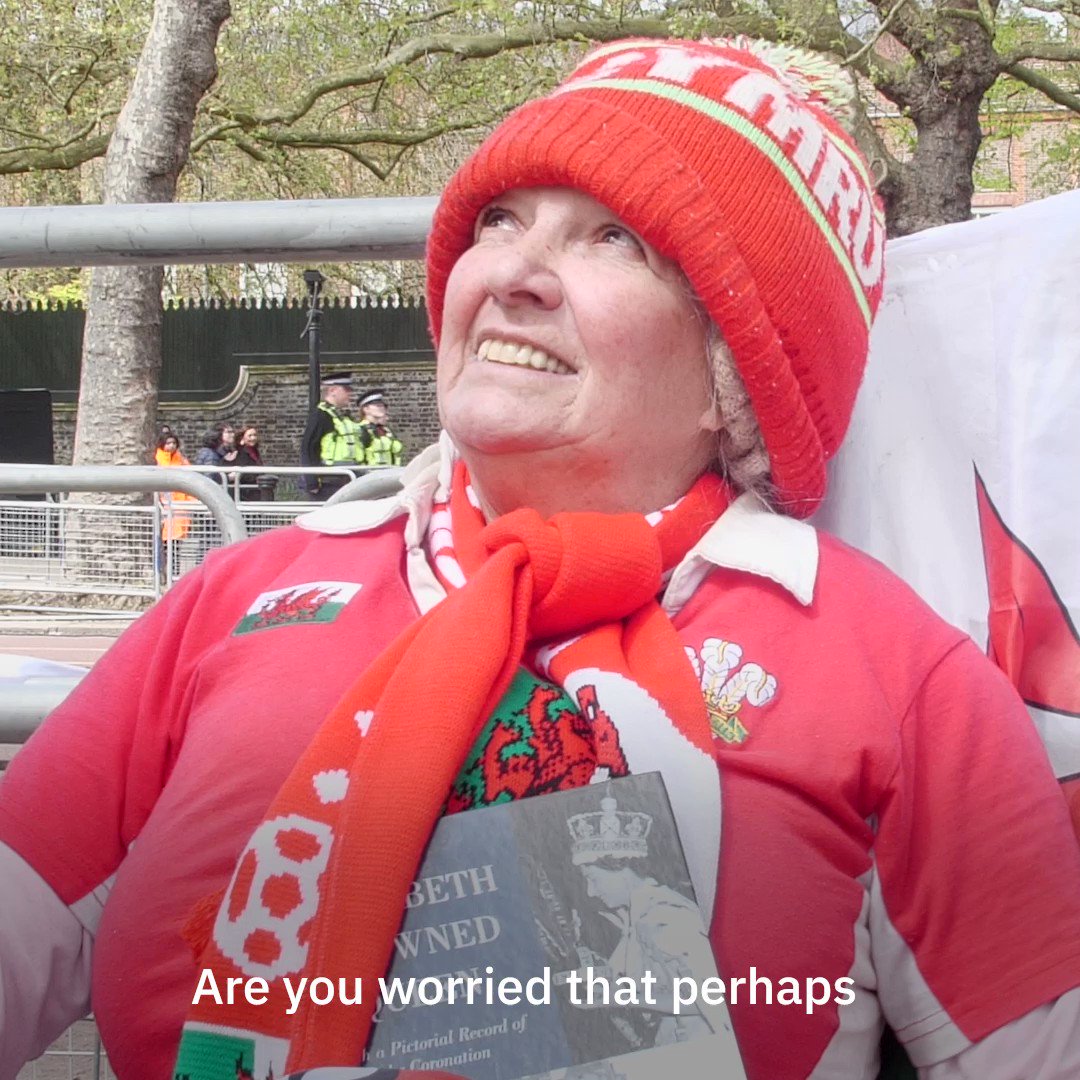 "They've been going for a thousand years." "We'll never lose our monarchy. Ever." This Royal fan reckons the monarchy will go on long after Charles.