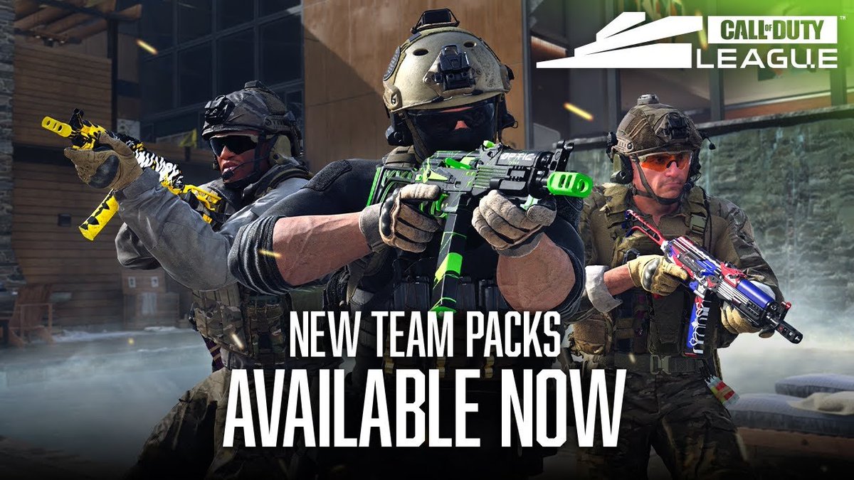 Now THIS is art 🎨 Get your #CDL2023 Team Packs featuring Team Designed blueprints available now!