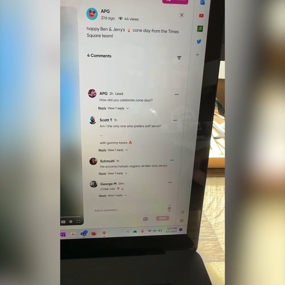 What's better than comments in Flip? ↪️ Replying to comments in Flip!