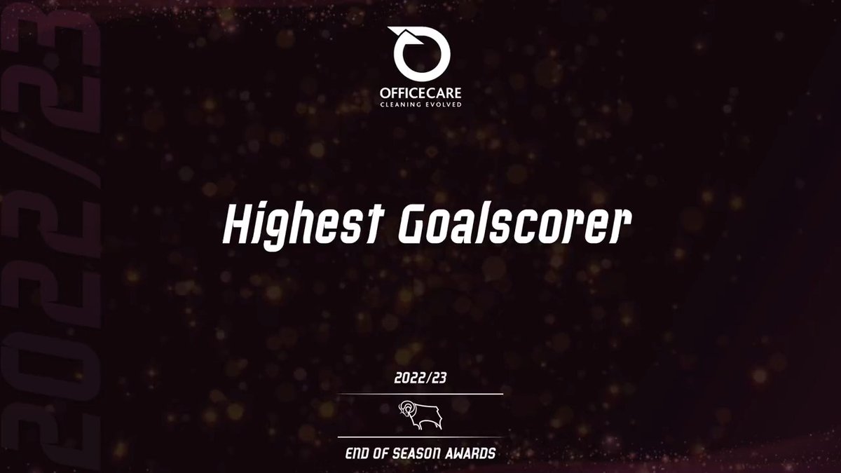 Didzy scoops our Highest Goalscorer award, brought to you by OfficeCare! 💪 #DCFC