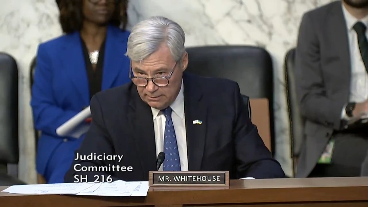 Did you think I’d show up to the hearing on Supreme Court ethics without receipts?