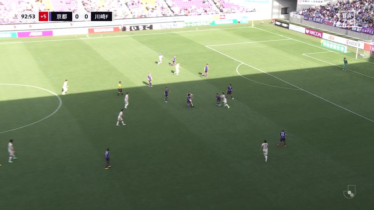 ／ 川崎のヒーローが チームを救う🐬 ＼ 小林悠が試合終了間際に 劇的ゴール⚽️ 川崎フロンターレが先制 そのまま逃げ切りに成功❗️ 🏆J1リーグ第11節 🆚京都×川崎F 📺 #DAZN LIVE配信中 #京都川崎Ｆ #Jリーグ