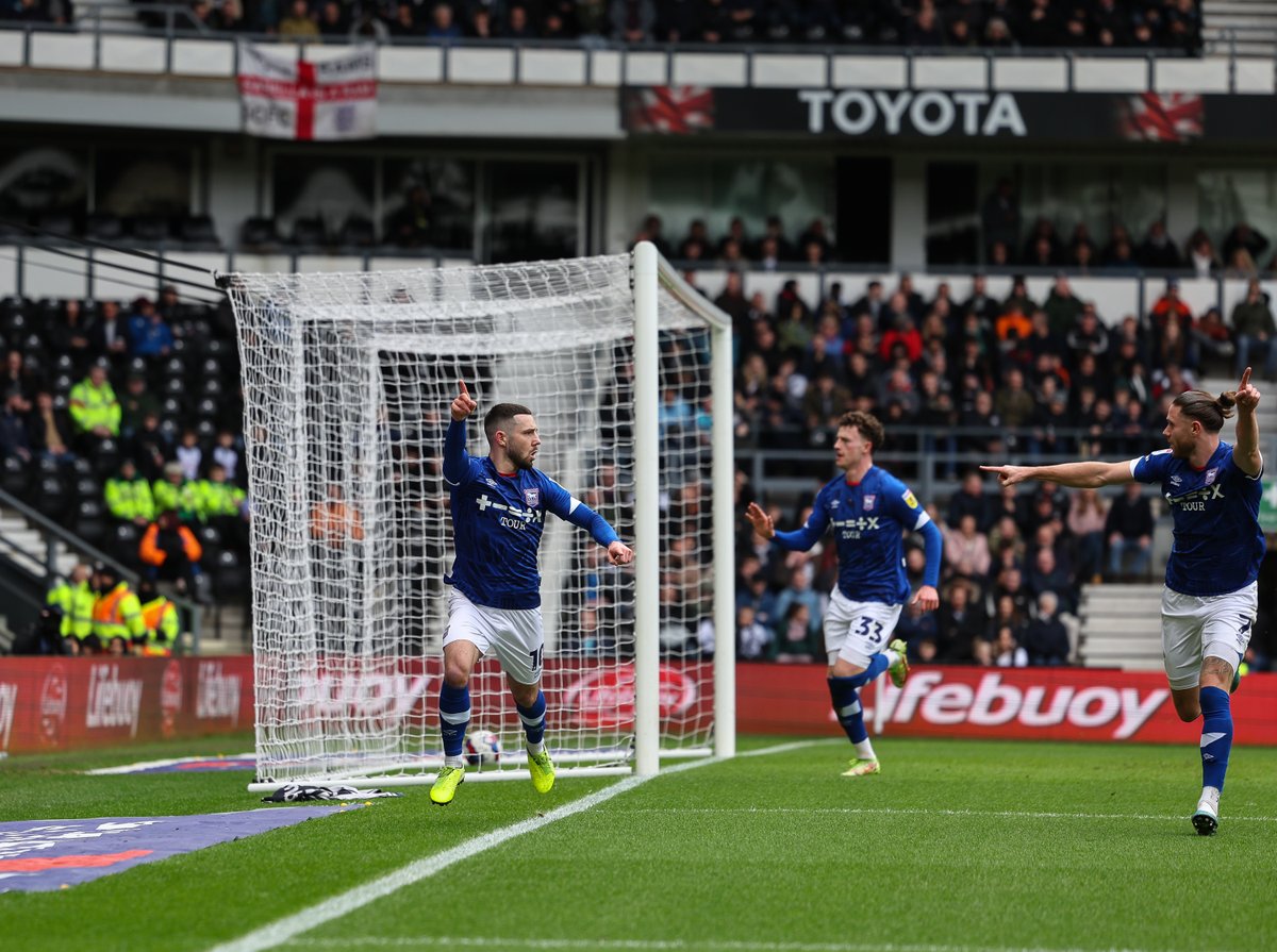 ⚡️ Counter attacking football at its best. Your Goal of the Season is this effort from Conor Chaplin against Derby! 🏆 Conor Chaplin | #itfc