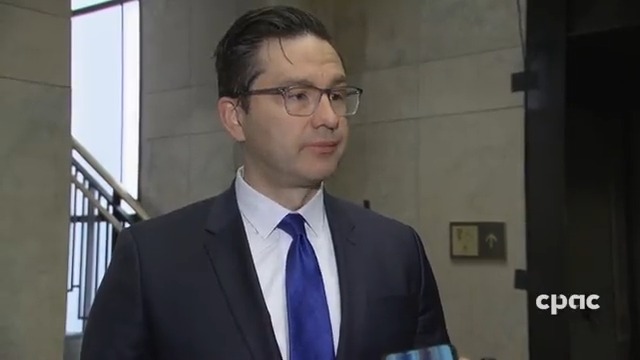 "Justin Trudeau's own chief of staff said nothing is withheld from the prime minister and that he reads everything that he gets," says Conservative Leader Pierre Poilievre in response to question re: CSIS' knowledge of Chinese diplomat targeting Michael Chong's family. #cdnpoli
