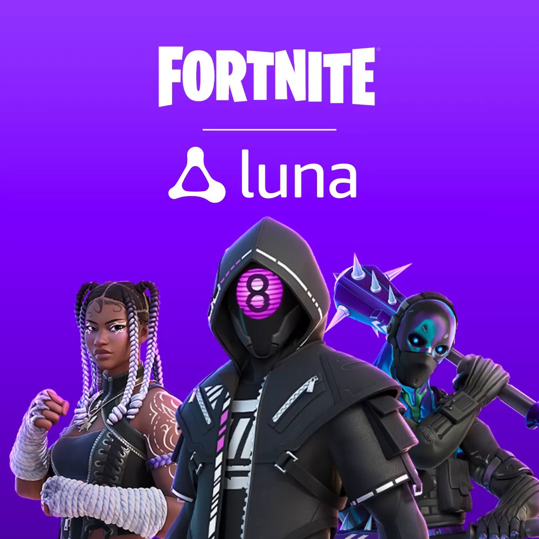 This is your fight now. FortniteGame welcome to Luna 💜 Play #FortniteOnLuna with Prime or a Luna+ Subscription: