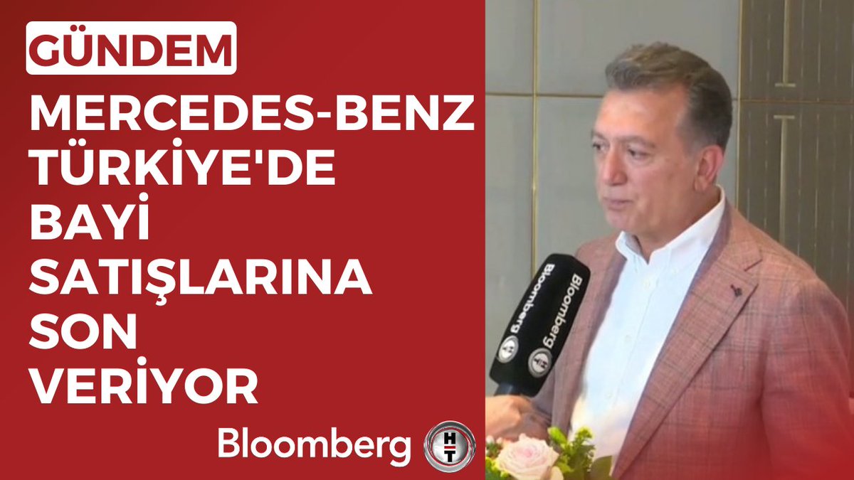 📍 Mercedes-Benz Türkiye'de bayi satışlarına son veriyor 🗣 Mercedes-Benz Otomotiv İcra Kurulu ve Otomobil Grubu Başkanı Şükrü Bekdikhan