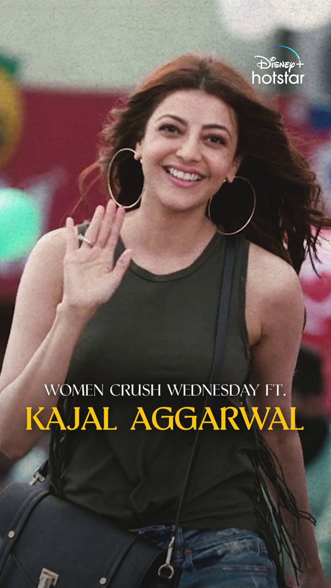 Kajal fans - ku oru treat❤️ #WomenCrushWednesday #DisneyPlusHotstar #KajalAggarwal