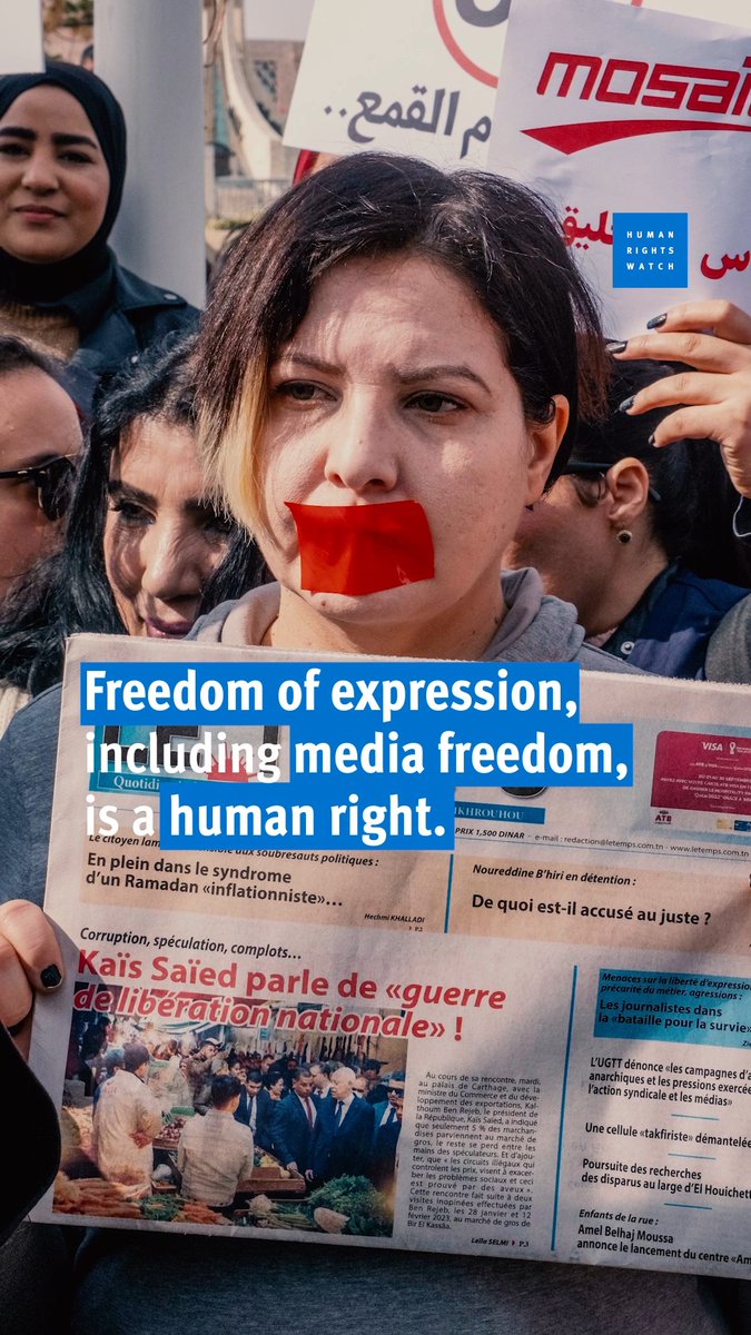 Press freedom is a human right. On #WorldPressFreedomDay, we remind governments around the world that journalism is not a crime. #PressFreedom
