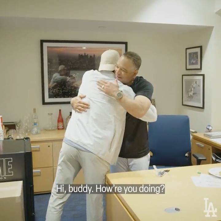 The first step in making your Major League debut? Meeting with Doc.