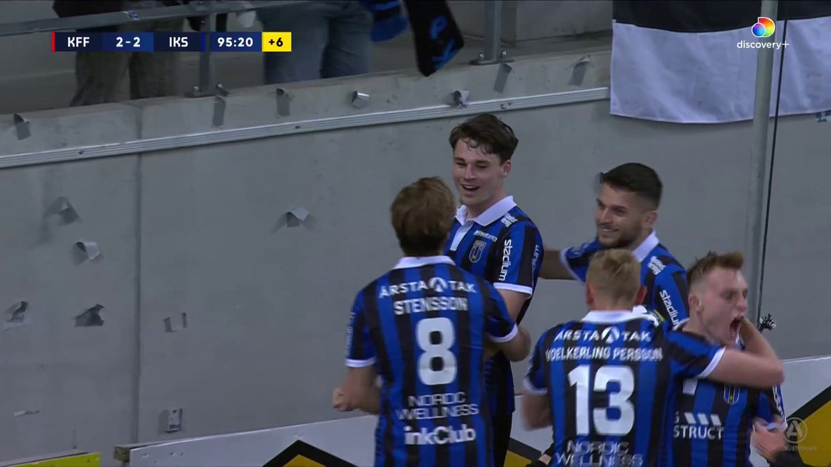 Jamie Roche kvitterar i den 96:e matchminuten för IK Sirius borta mot Kalmar FF! 🤯