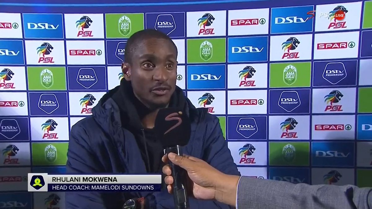 Sundowns have now won just once in their last five matches in the #DStvPrem. Rulani Mokwena reacts to their draw having been 2-0 up ๐ฌ