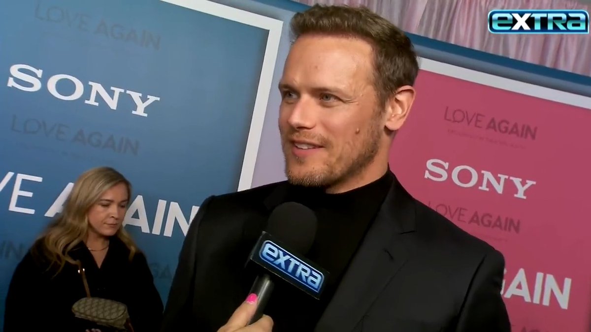 .Sam Heughan gushes over #LoveAgain co-star PRIYANKA and talks love for Celine Dion's music! Plus, is he a hopeless romantic? 💘 Full interview: