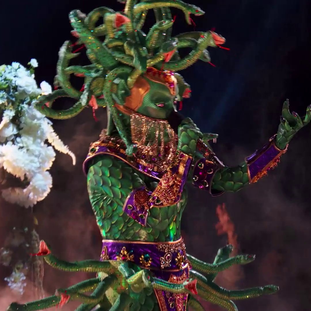 We'll find someone like you. #MedusaMask! ❤️ #TheMaskedSinger