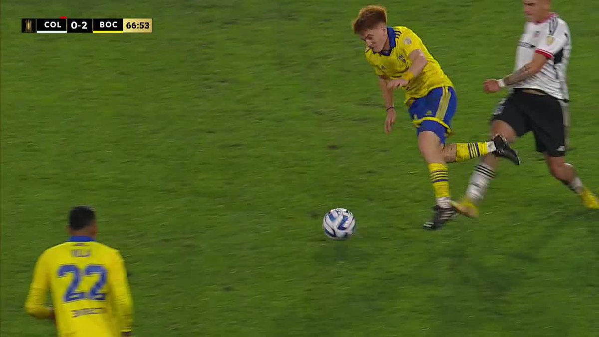 La expulsion de Carlos Palacios en el 0-2 contra Boca Juniors #VamosColoColo