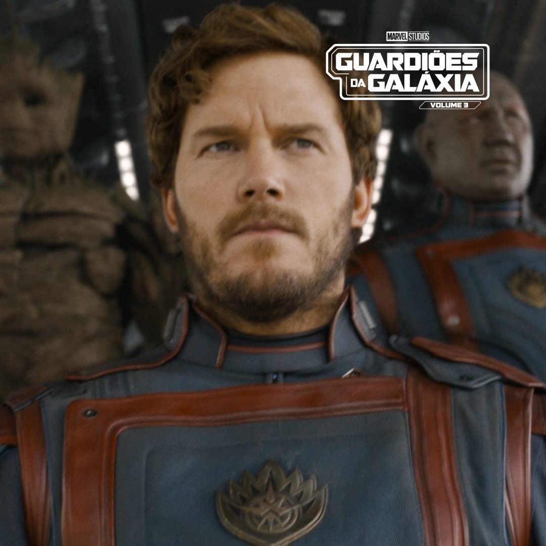 Nós estamos prontos! O Peter nem tanto... 😂 #GuardiõesDaGaláxia Vol. 3, hoje nos cinemas.