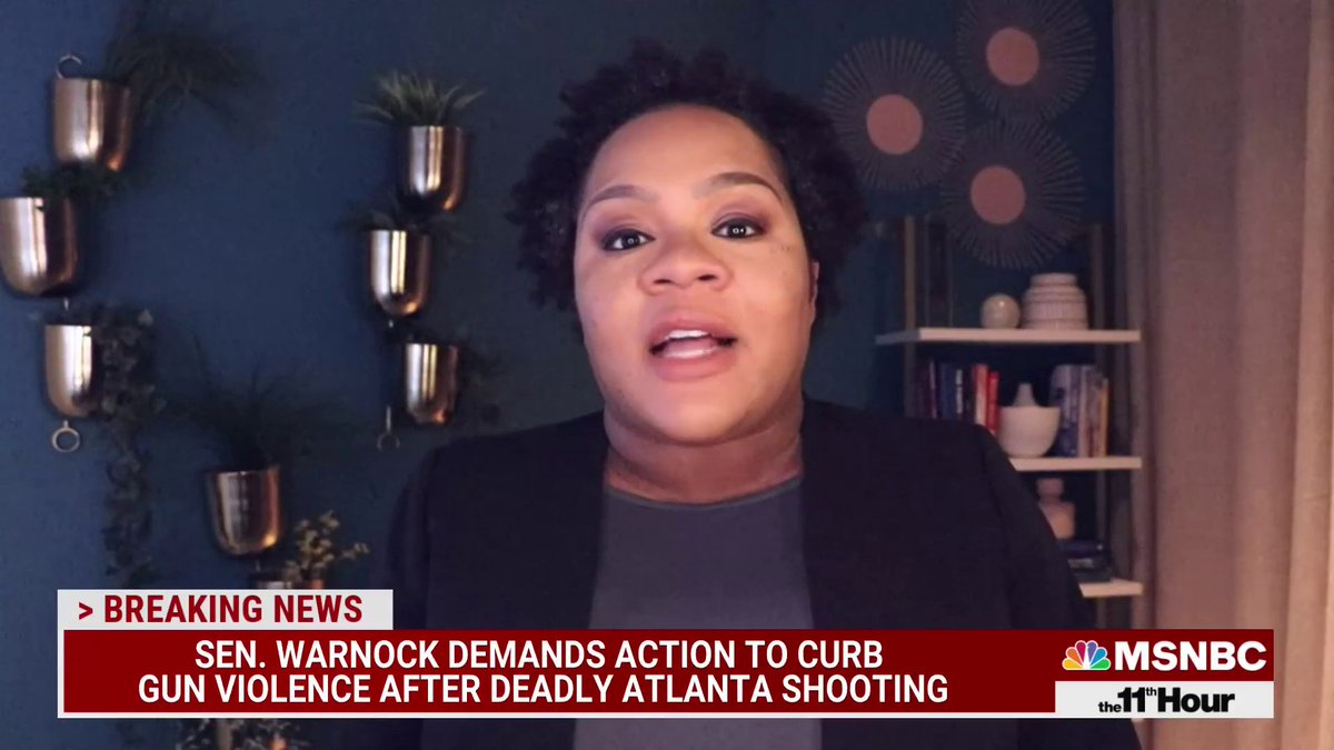 .Yamiche Alcindor: "I think everybody in this country in some ways... you've had that moment where you're like 'Wait do I know the exit to this building? Do I feel safe in this moment? What was that sound?'"