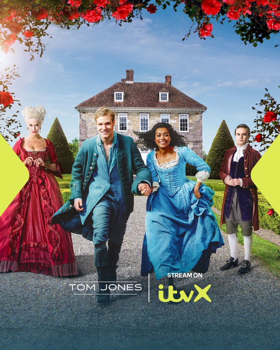 Everyone loves a bad boy 😉 Stream all episodes of Tom Jones on ITVX now ⭐ Hannah Waddingham. Sophie Wildee Solly Mcleod @Pearlie_mack James Fleet 💙 Daniel Rigby @jameswilbraham_ 🎬 @GRParris