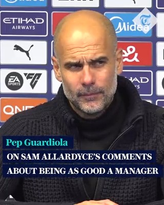 Pep being considered, kind and sensible. Unlike most of the ‘experts’ social media, he’s happy to give credit where it’s due and celebrate others successes 👏