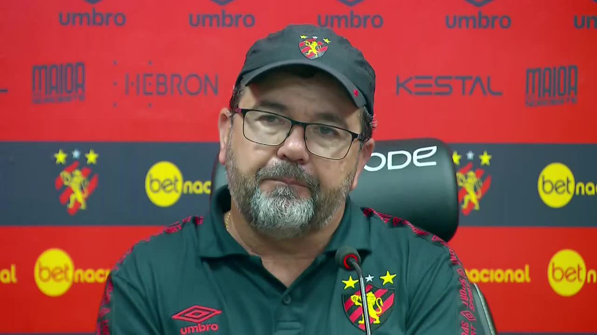 Enderson desabafa e fala sobre saúde mental após derrota do Sport "Meu sentimento é vontade de viver outras coisas, porque é um preço desumano o que o futebol faz aqui nesse país." #ge