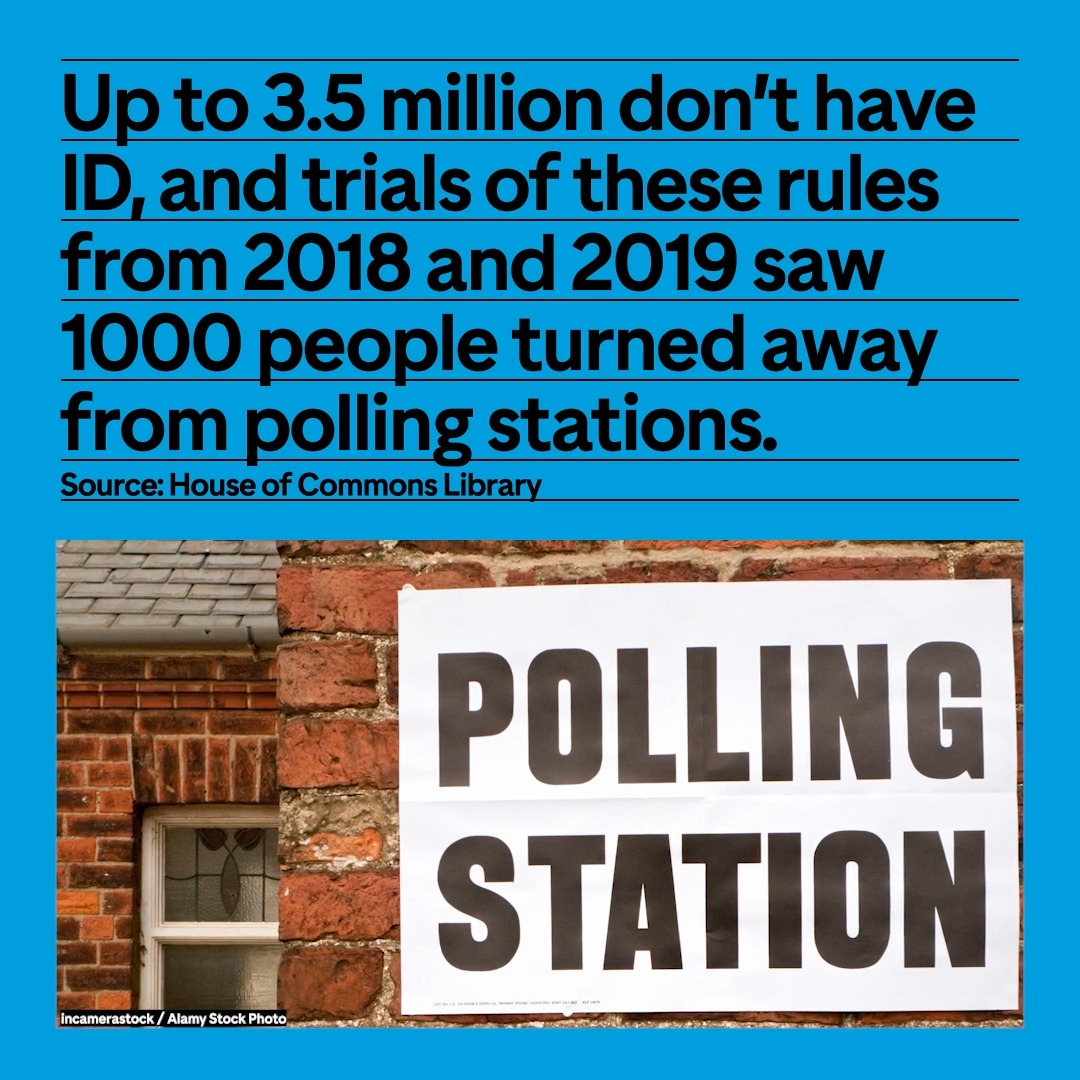 Why Good Law Project is going to challenge Voter ID ⬇️ 🗳️