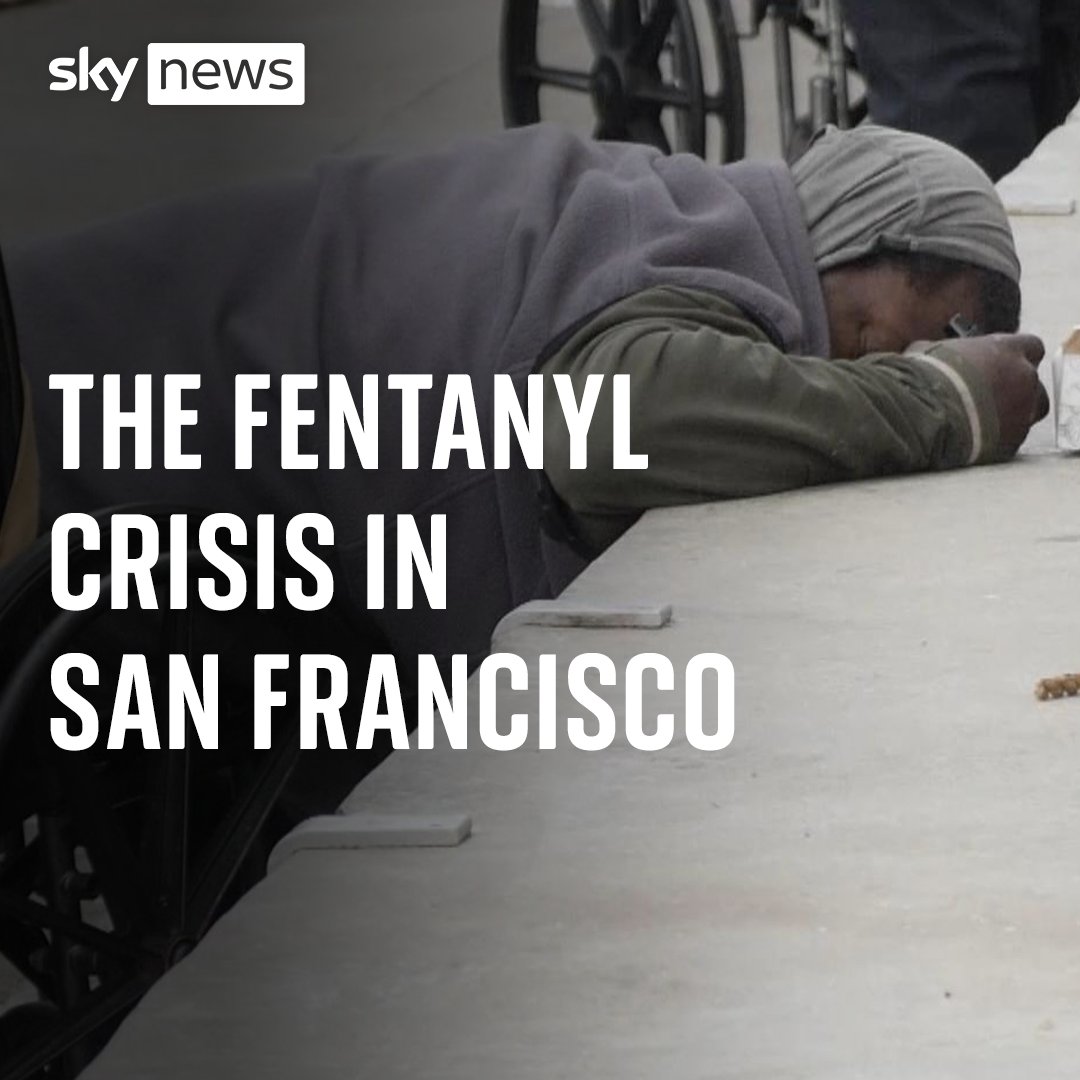 On the streets of San Francisco, a city ravaged by fentanyl. The city, home to more billionaires than anywhere on earth, is divided on how to deal with the scourge of drugs: sweep the streets or a more compassionate approach? Read more: