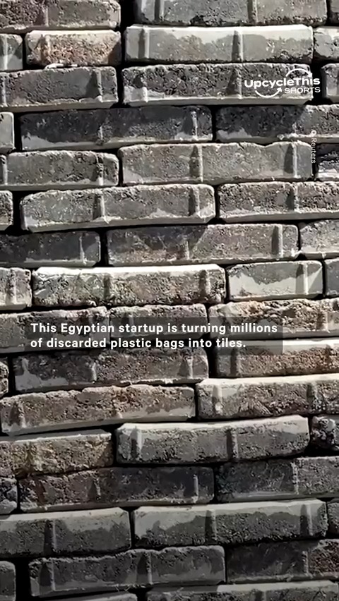 This Egyptian startup is turning millions of discarded plastic bags into durable tiles — here’s how