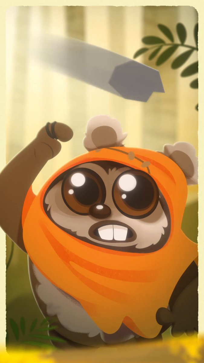 Nadie como los ewoks para celebrar el 40 aniversario de Star Wars: El Regreso del Jedi ๐ฅณ๐ #MayThe4thBeWithYou