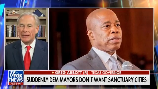 Sanctuary cities like New York and Chicago experience a fraction of the border crisis Texas sees every day. This is not just a Texas problem — it's an American problem. Mayor Adams and Mayor Lightfoot should call on President Biden to do his job and secure the border.