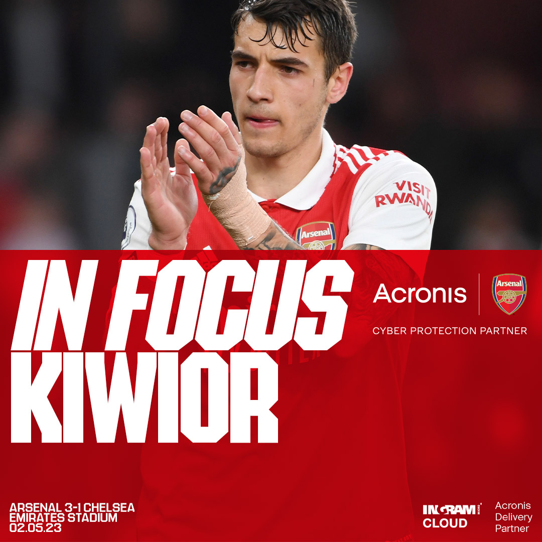 #ad 🧱 Tackles. Clearances. Interceptions. 🔍 Our latest In Focus centres on Jakub Kiwior's full @PremierLeague debut 🤝 Acronis
