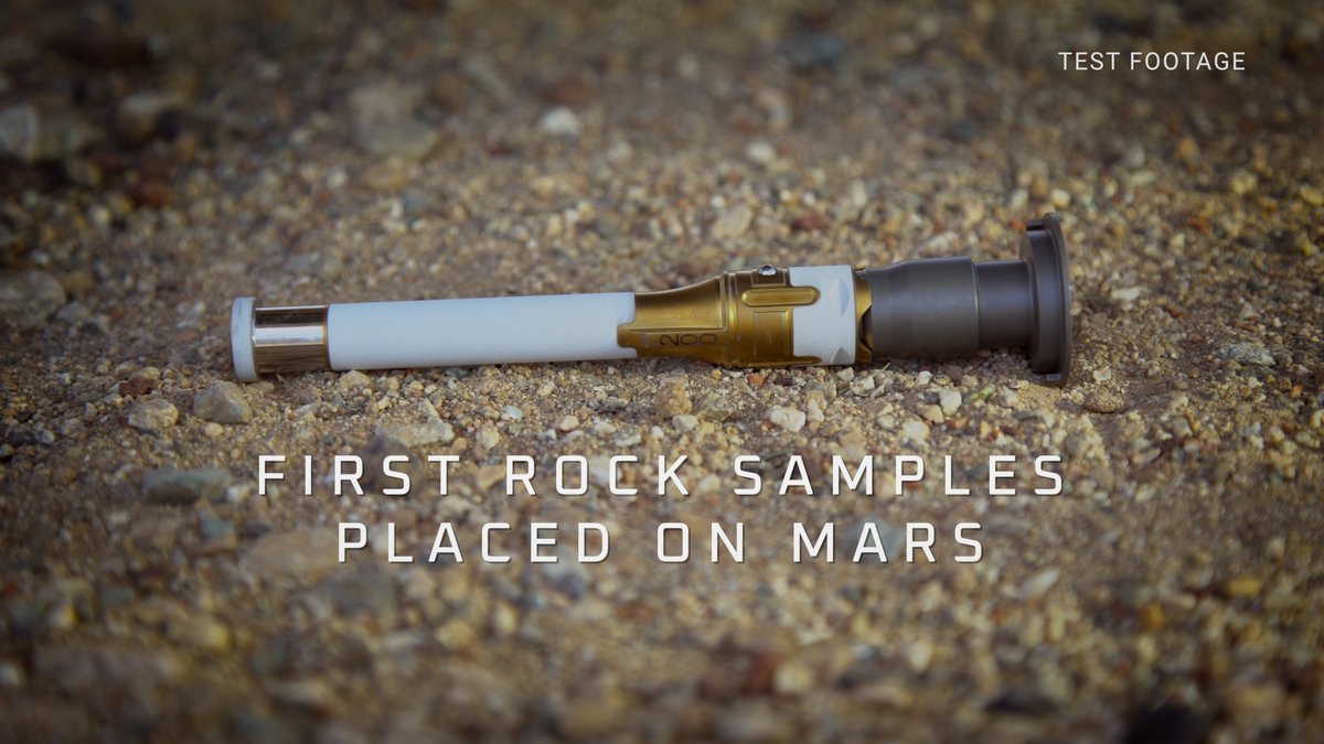 When I recently dropped 10 lightsabers – I mean *sample tubes* – on Mars, I was laying the groundwork for a potentially thrilling sequel. Future droids may recover this special cache. Meanwhile, there’s more to do on this desert planet… #MayThe4thBeWithYou