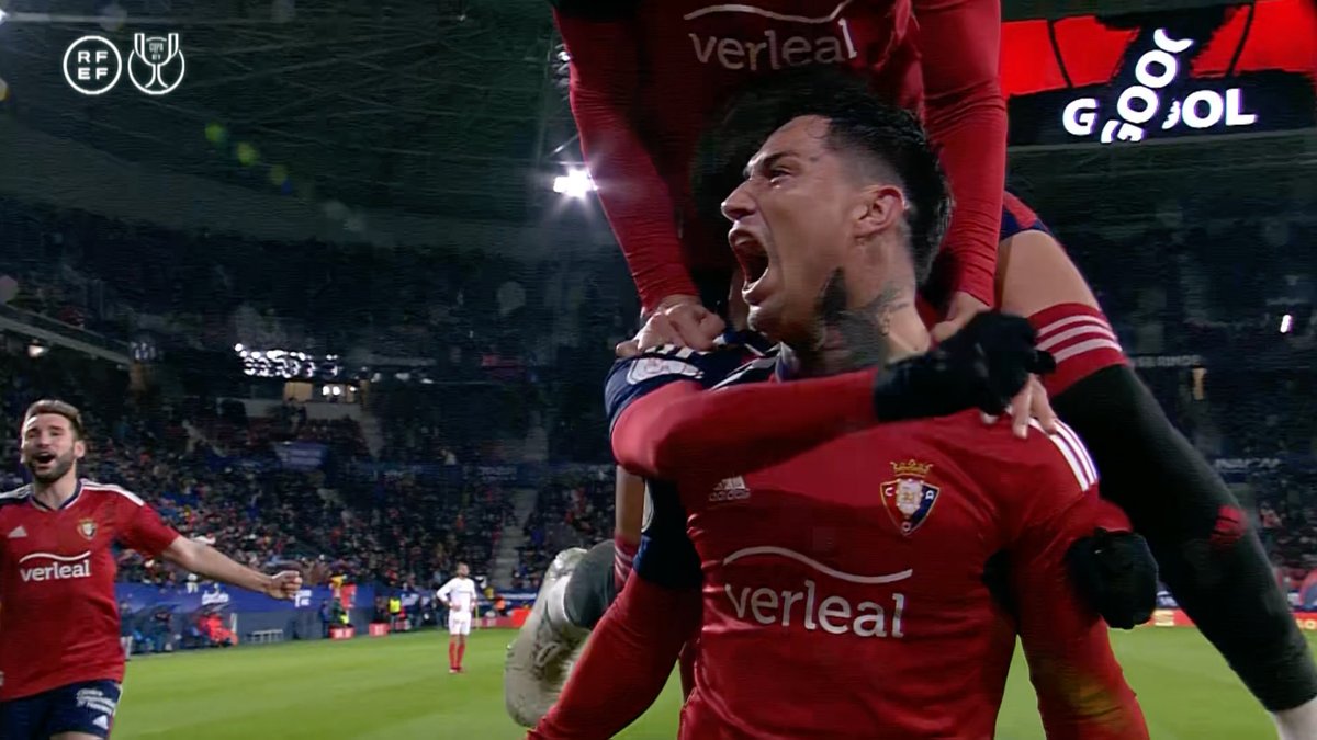 Seis rondas superadas, penaltis, prórrogas, golazos que recordarán sus aficionados por generaciones... El C. A. OSASUNA se ha plantado por méritos propios en la gran final de la #CopaDelRey. ℹ️ Este ha sido su camino: ⚽️ Y estos TODOS sus goles. #LaCopaMola