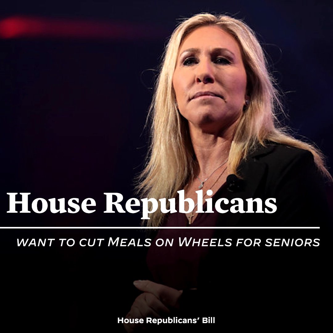 My plan cuts wasteful spending on Big Oil and Pharma. MAGA House Republicans’ Bill cuts programs families, seniors, and veterans rely on. They’re showing us their values – loud and clear.