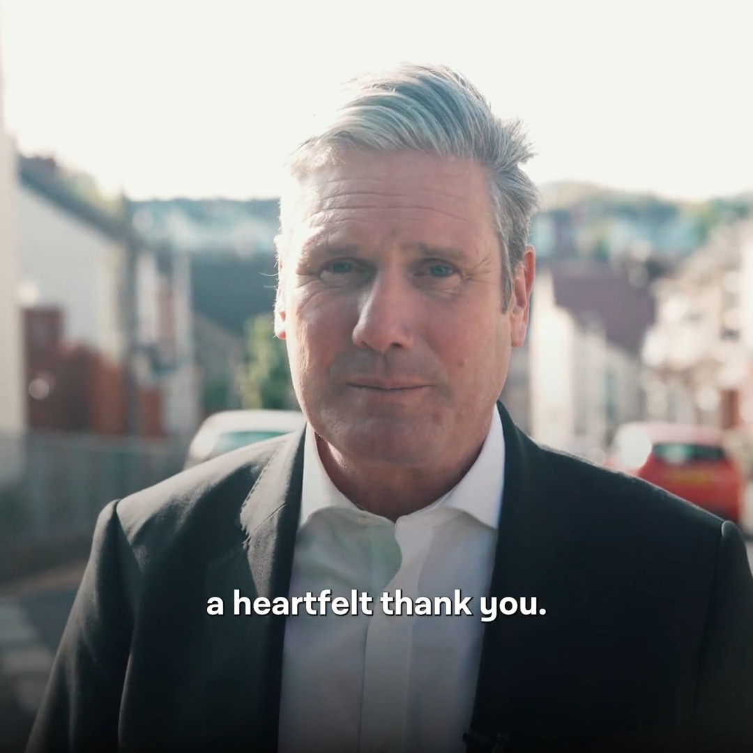Polls have now closed! Thank you to everyone involved in Labour’s campaign. Together, we can build a better Britain for working people. That starts today.