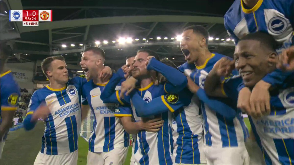 IN THE 99TH MINUTE BRIGHTON WIN IT! 🤯