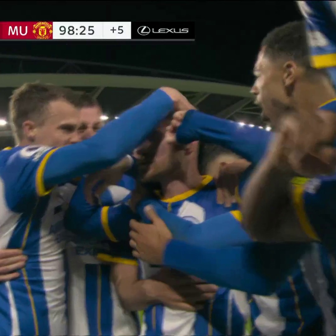ALEXIS MAC ALLISTER WINS IT WITH THE LAST KICK OF THE MATCH! #BHAFC