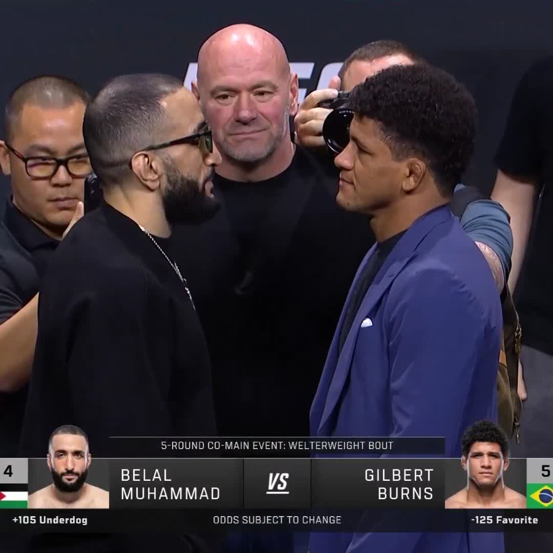 Two warriors stepping up on short notice ⚔️ @BullyB170 vs GILBERT BURNS DURINHO in Saturday’s co-main event! [ #UFC288| Live on ESPN+ PPV: ]